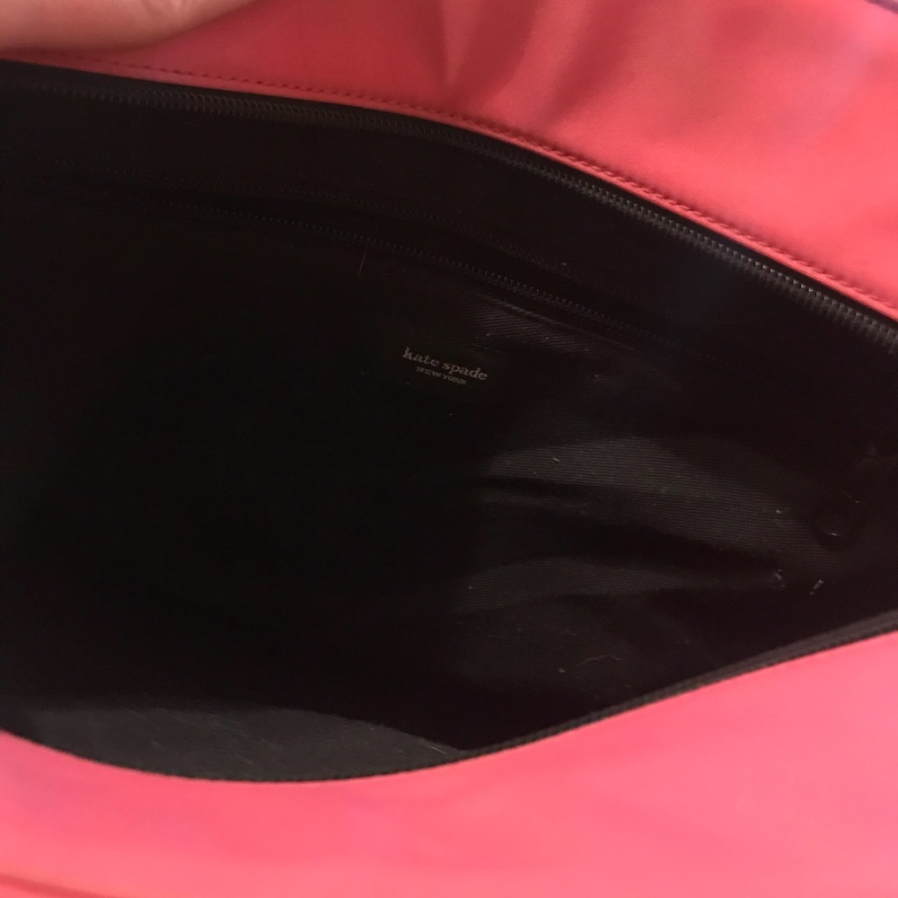 Kate Spade 🎀 Pink and Black Large Nylon Tote - Picture 4 of 8